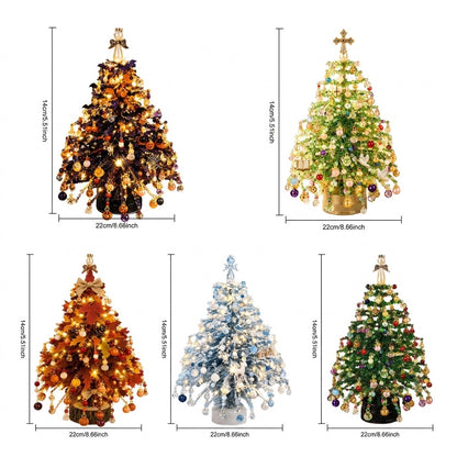 DIY Beaded Christmas Tree Kit - color option 1